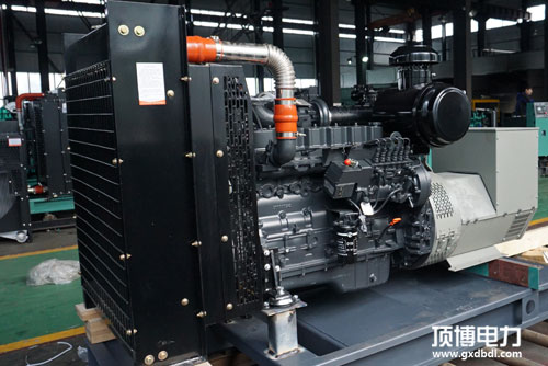 广西顶博发电机组制造散热器展示