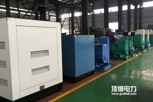 广西顶博发电机组制造生产车间展示