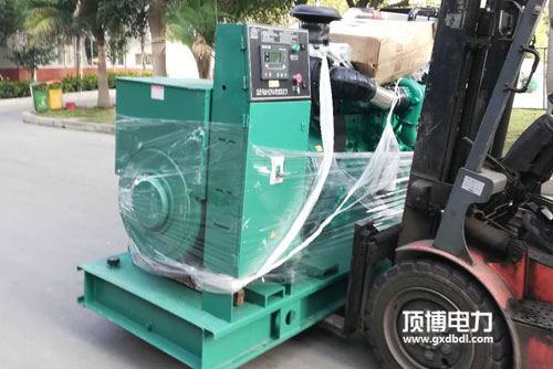 广西顶博发电机组制造负载