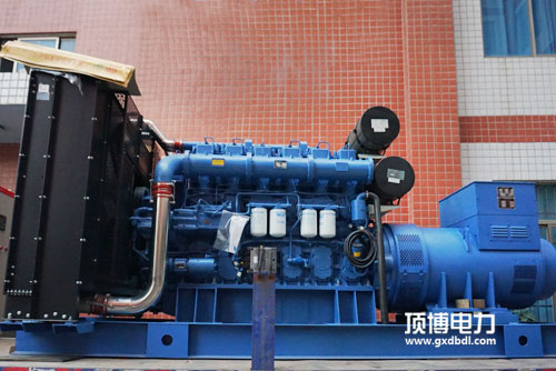 600KW玉柴广西顶博发电机组制造