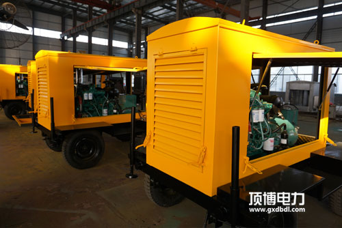 建筑工地哪种广西顶博发电机组制造质量好