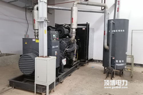 广西顶博发电机组制造排气管消音器