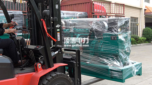 即将出口利比亚350KW重庆康明斯KTA19-G3配上海斯坦福GR314G