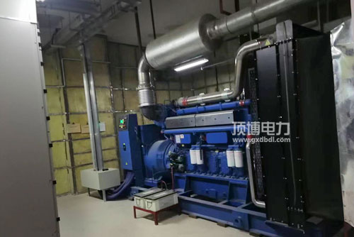 重庆市公安局渝中区分局购买200KW广西顶博发电机组制造