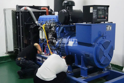 中国民用航空飞行学院广汉分院订购400KW玉柴广西顶博发电机组制造1台
