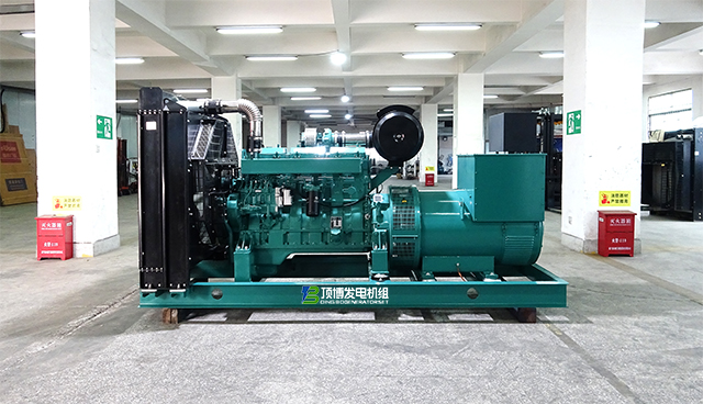 400KW广西顶博发电机组制造:保障客家书香小镇商业广场动力